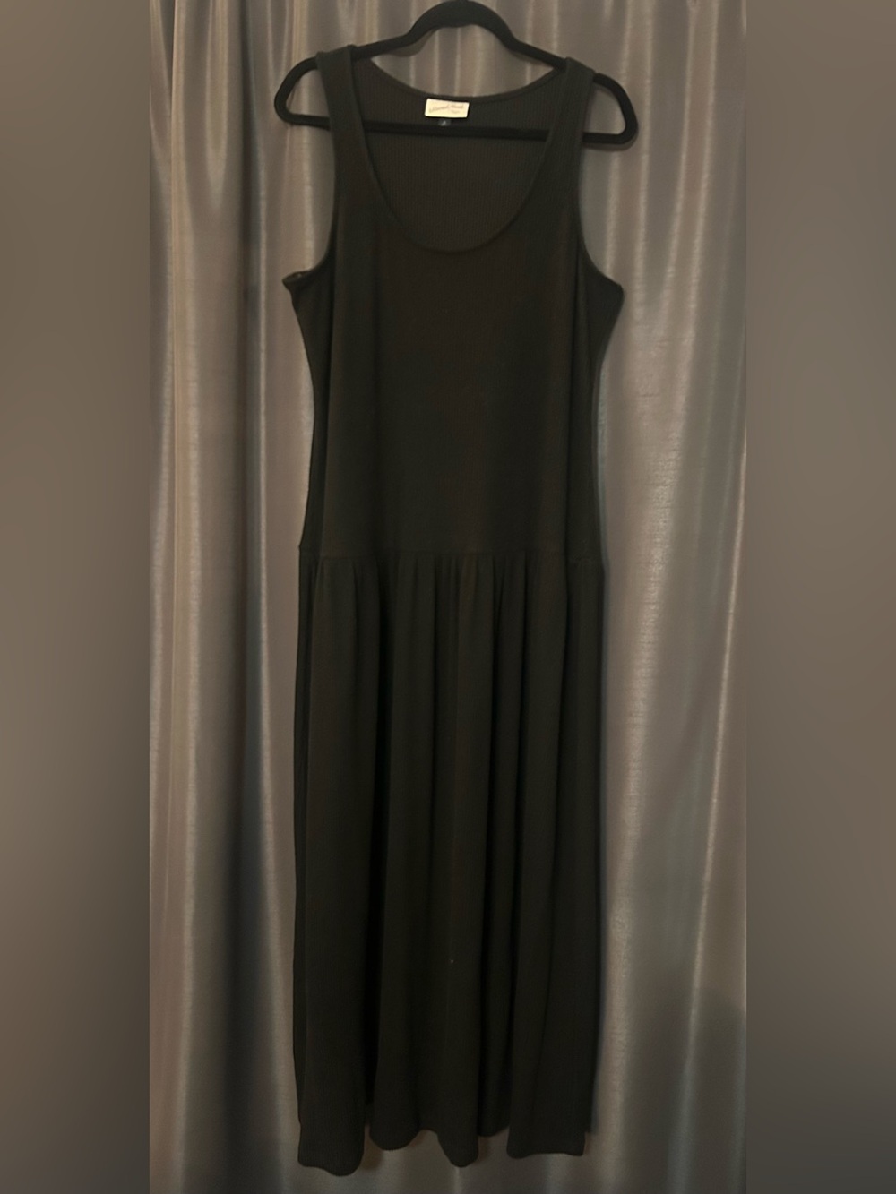Universal Thread Black Sleeveless Maxi Dress